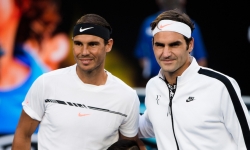 Tay vợt Federer và Nadal lập kỷ lục của Liên đoàn quần vợt thế giới trong 30 năm