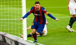 Messi giúp CLB Barca giành được vị trí của Real Madrid