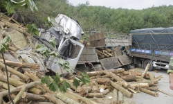 Thanh Hóa: Khởi tố vụ lật xe chở gỗ trên dốc Bả Vai khiến 7 người tử vong