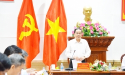 Phó Chủ tịch Thường trực Quốc hội kiểm tra công tác chuẩn bị bầu cử tại Tiền Giang