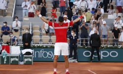 Tay vợt Novak Djokovic lội ngược dòng Giải vô địch Pháp Mở rộng