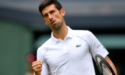 Novak Djokovic đánh bại đối thủ Anderson tại Wimbledon 2021