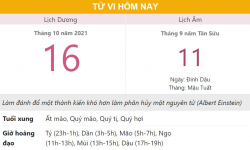 Tử vi hôm nay 16/10, xem con số may mắn thứ bảy 11/9 âm lịch