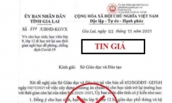 Xuất hiện văn bản giả mạo chỉ đạo của UBND tỉnh Gia Lai đăng trên mạng xã hội