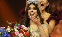 Nhan sắc xinh đẹp của mỹ nhân Ấn Độ đăng quang Miss Universe 2021