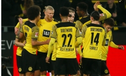 Haaland lập cú đúp, Dortmund đánh bại Greuther Furth tại Bundesliga