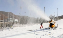 Trung Quốc sử dụng tuyết nhân tạo ở Olympic mùa Đông 2022