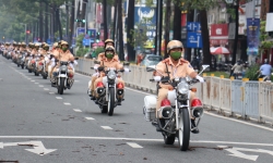 CSGT TP. HCM ra quân đảm bảo an toàn giao thông dịp lễ và Đại hội thể thao Đông Nam Á