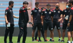 U23 Indonesia bất ngờ với mặt sân cỏ “đẹp như Ngoại hạng Anh” ở Việt Trì