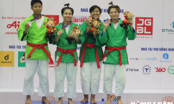 Đội tuyển Kurash Việt Nam giành 7 HCV trong 8 bộ huy chương tại SEA Games 31