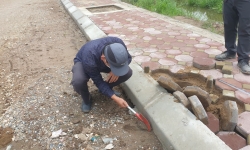 Nghi vấn rút ruột công trình tại dự án xây dựng hạ tầng khu đấu giá đất xã Thắng Lợi?
