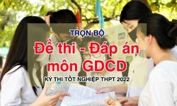 Đáp án đề thi tốt nghiệp THPT 2022 môn GDCD (tất cả các mã đề)