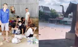 41 người Việt tháo chạy khỏi casino Campuchia, cùng bơi qua sông về nước