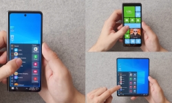 Galaxy Z Fold4 có thể biến thành Windows Phone?