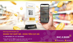 BAC A BANK ưu đãi hoàn tiền nhân ngày chuyển đổi số quốc gia