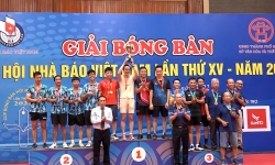 112 huy chương được trao tại Giải Bóng bàn Cúp Hội Nhà báo Việt Nam lần thứ XV – năm 2022