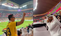 Cổ động viên Ecuador chọc giận người hâm mộ Qatar