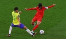Thắng đậm Hàn Quốc 4-1, Brazil nhảy Samba vào tứ kết World Cup 2022