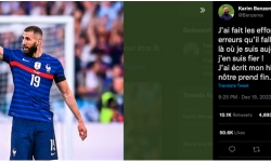 Karim Benzema tuyên bố chia tay đội tuyển Pháp