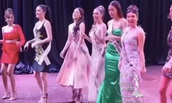Dàn Hoa hậu Philippines mặc váy dạ hội nhảy 'See tình'