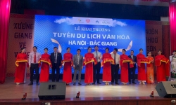Ra mắt tuyến du lịch văn hóa Hà Nội - Bắc Giang