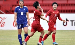 Thua Philippines, tuyển nữ Việt Nam vẫn vào bán kết SEA Games 32