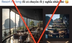 Thông tin khách sạn hạng sang trong vùng lõi của di sản vịnh Hạ Long là sai sự thật