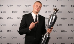 Erling Haaland giành giải Cầu thủ xuất sắc nhất năm của PFA