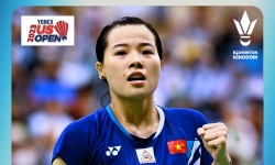 Nguyễn Thùy Linh dự Giải cầu lông quốc tế Vietnam Open 2023