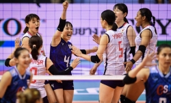 Tuyển bóng chuyền nữ Việt Nam xếp hạng 4 giải bóng chuyền châu Á