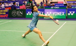 Hạ đối thủ Thái Lan, Nguyễn Thùy Linh vào chơi bán kết Vietnam Open 2023