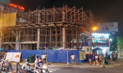 Đà Nẵng: Kéo thép tại công trình 7 tầng, công nhân bị điện giật trọng thương