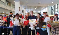Đội tuyển Việt Nam đặt chân tới Philippines, sẵn sàng lấy 3 điểm trên sân khách