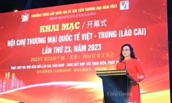 Hội chợ thương mại quốc tế Việt-Trung: Thúc đẩy giao lưu, kết nối thương mại vùng biên giới Lào Cai