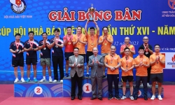Giải bóng bàn Cúp Hội Nhà báo Việt Nam 2023: Ấn tượng một mùa giải chuyên nghiệp và nhiều cảm xúc