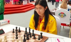 Mai Hiếu Linh giành HCV nội dung cờ Chớp ở Giải cờ Vua trẻ châu Á 2023