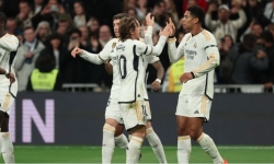 Thắng Villarreal 4-1, Real Madrid trở lại ngôi đầu bảng La Liga