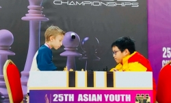 Tuyển Việt Nam giành HCV cờ tiêu chuẩn tại Giải cờ vua trẻ châu Á 2023