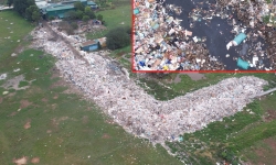 Hà Nội: Ám ảnh vì bãi rác tồn đọng rộng hàng nghìn mét vuông