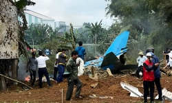 Vụ máy bay quân sự rơi ở Quảng Nam: Chính quyền báo cáo thiệt hại