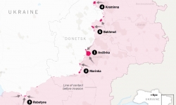 Ukraine trước mối nguy mất cả 5 'cửa ải' quan trọng nhất trên chiến tuyến