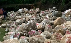 Nghệ An: Bắt giữ hơn 480 tấn đá thạch anh thô không rõ nguồn gốc xuất xứ