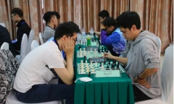 Các kỳ thủ đoàn Hà Nội giành 2 HCV Giải cờ vua quốc gia 2024