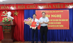 Chủ tịch TP Tam Kỳ làm Giám đốc Sở TN&MT tỉnh Quảng Nam