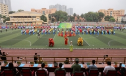 Sôi động Giải bóng đá Tuổi trẻ Công an Thủ đô lần II năm 2024