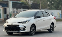 Giá xe Toyota Vios lăn bánh tháng 7/2024: Bán chạy nhưng vẫn giảm giá