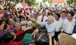 Tổng Bí thư Nguyễn Phú Trọng - Nhà Lãnh đạo lỗi lạc, trọn đời vì nước, vì dân