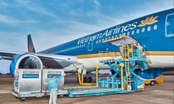 Vietnam Airlines vận chuyển miễn phí hàng hóa cứu trợ vùng bão lũ miền Bắc