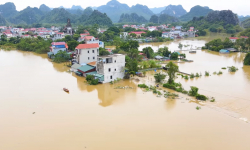 Hà Nội: Nhiều xã tại huyện Mỹ Đức vẫn ngập sâu, một số nơi chưa có điện