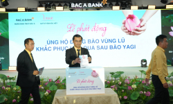 BAC A BANK giảm lãi vay, đồng hành cùng khách hàng chịu ảnh hưởng bởi bão Yagi